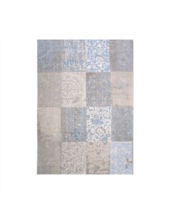 Louis de Poortere Vloerkleed - Cameo Gustavian Blue 8237 - 140 x 200 cm